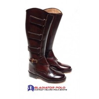 Polo boots with on sale strap